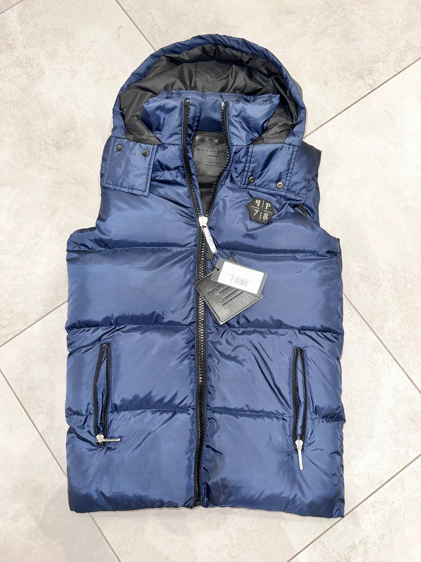 Smanicato gilet philipp plein