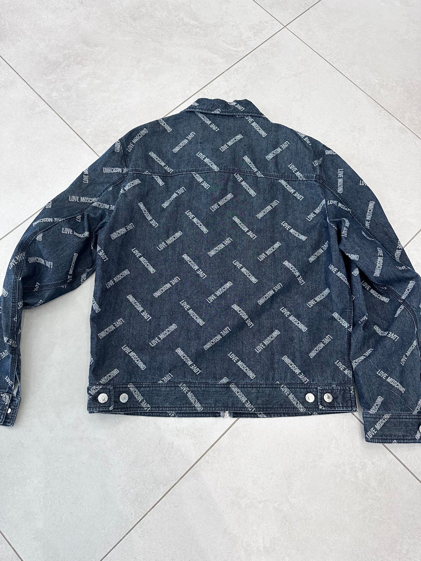 Denim jacket jeans Moschino
