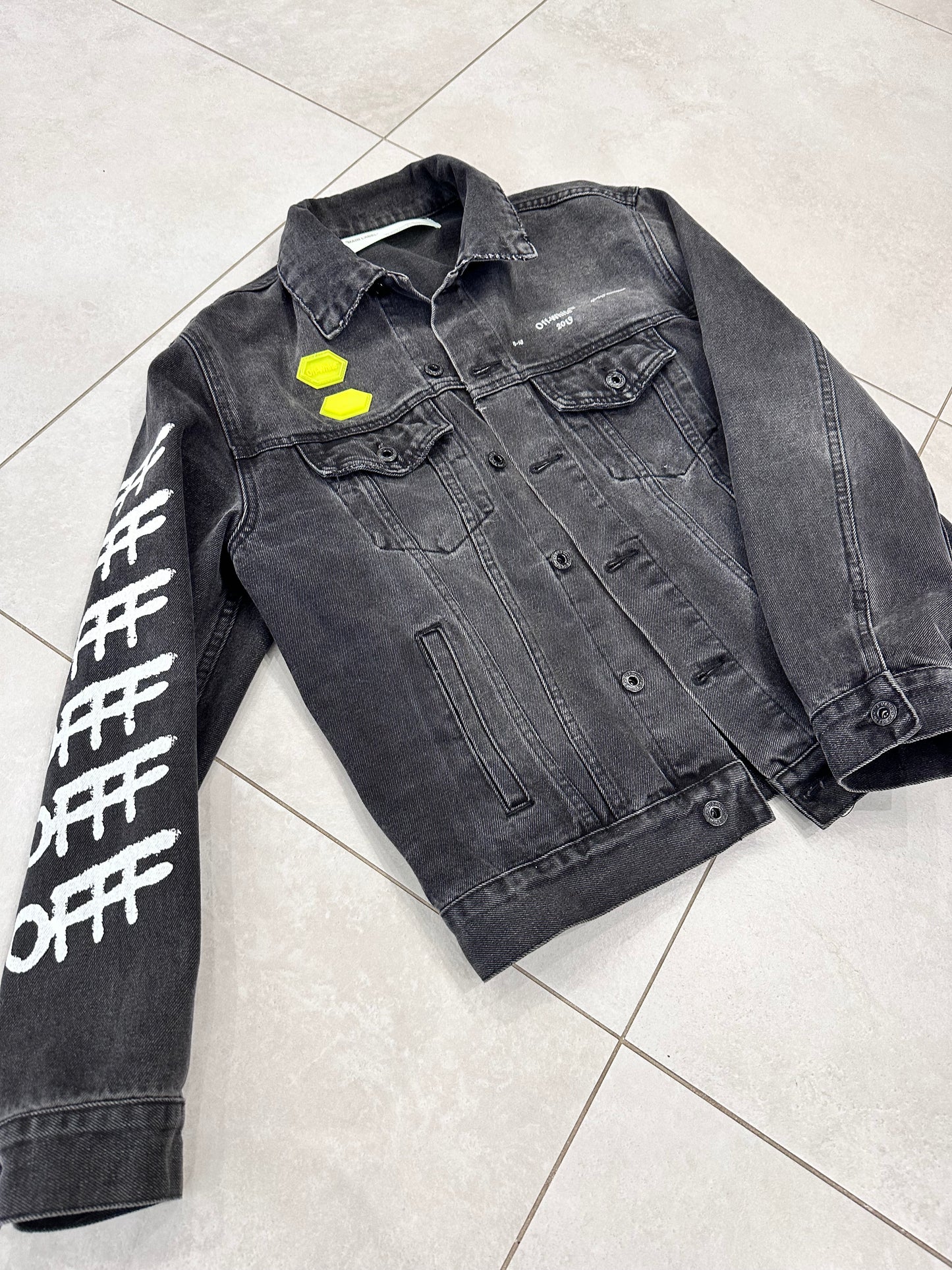 Giacca DENIM off white