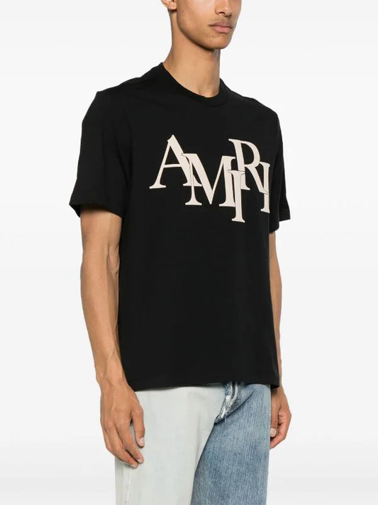 T shirt amiri logo frontale