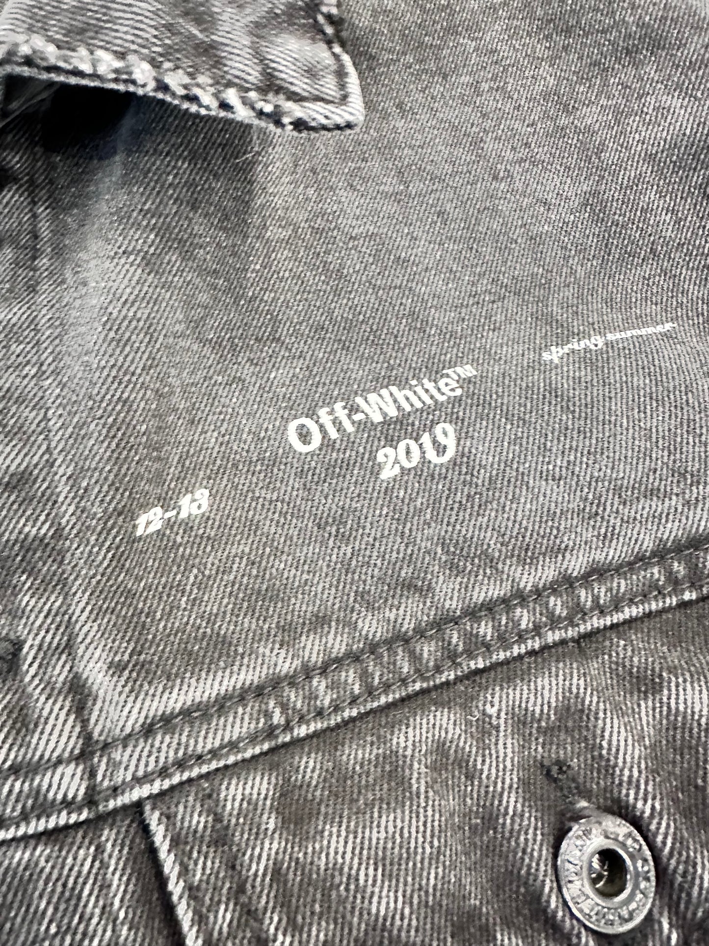 Giacca DENIM off white