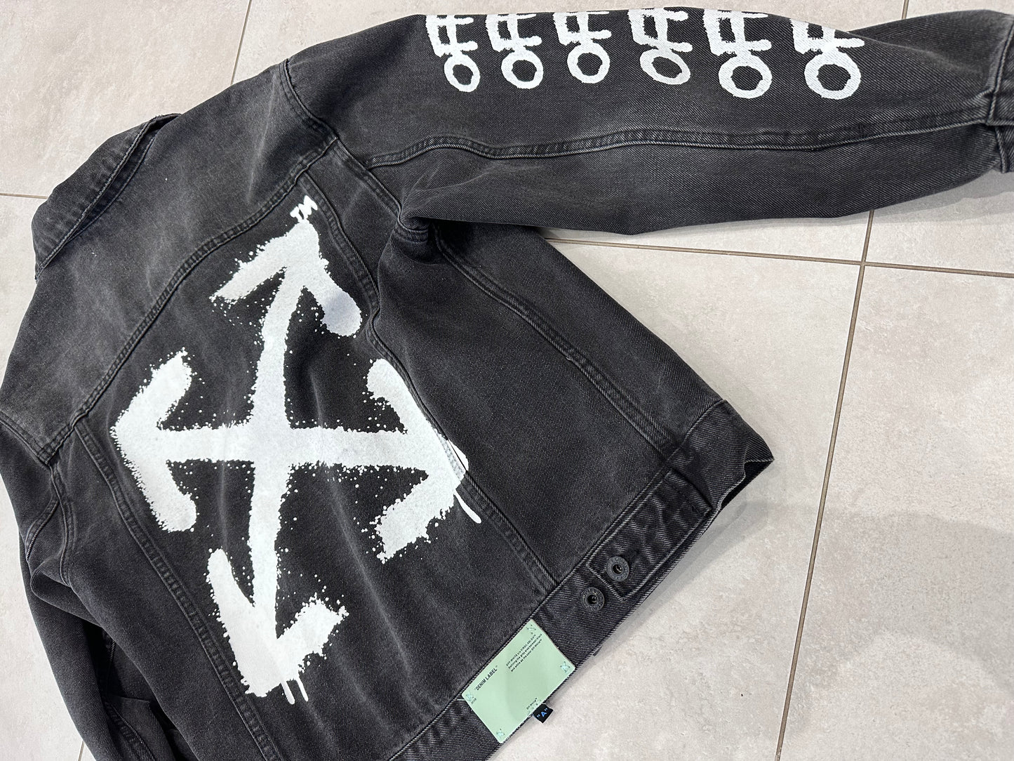 Giacca DENIM off white