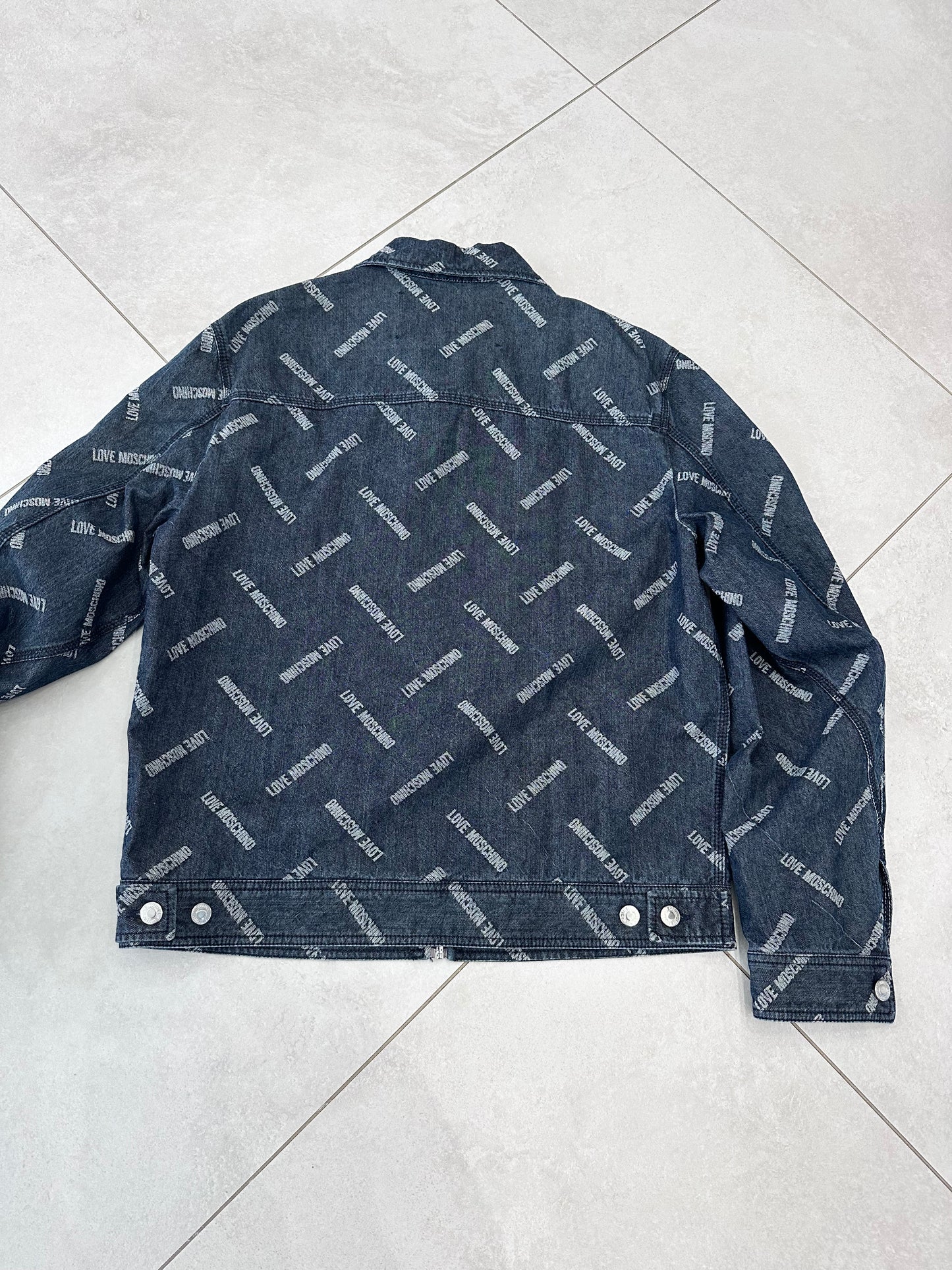 Denim jacket jeans Moschino