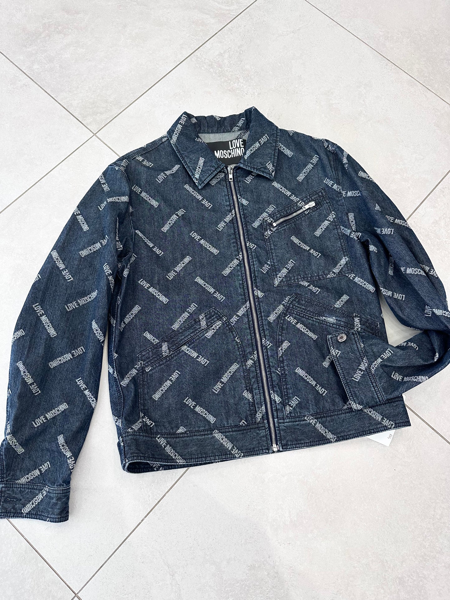 Denim jacket jeans Moschino