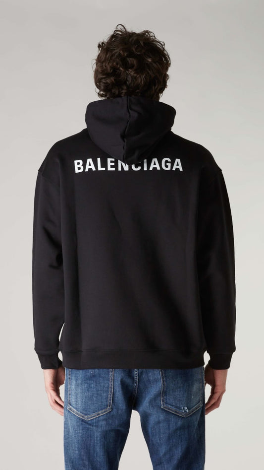 Felpa con cappuccio balenciaga