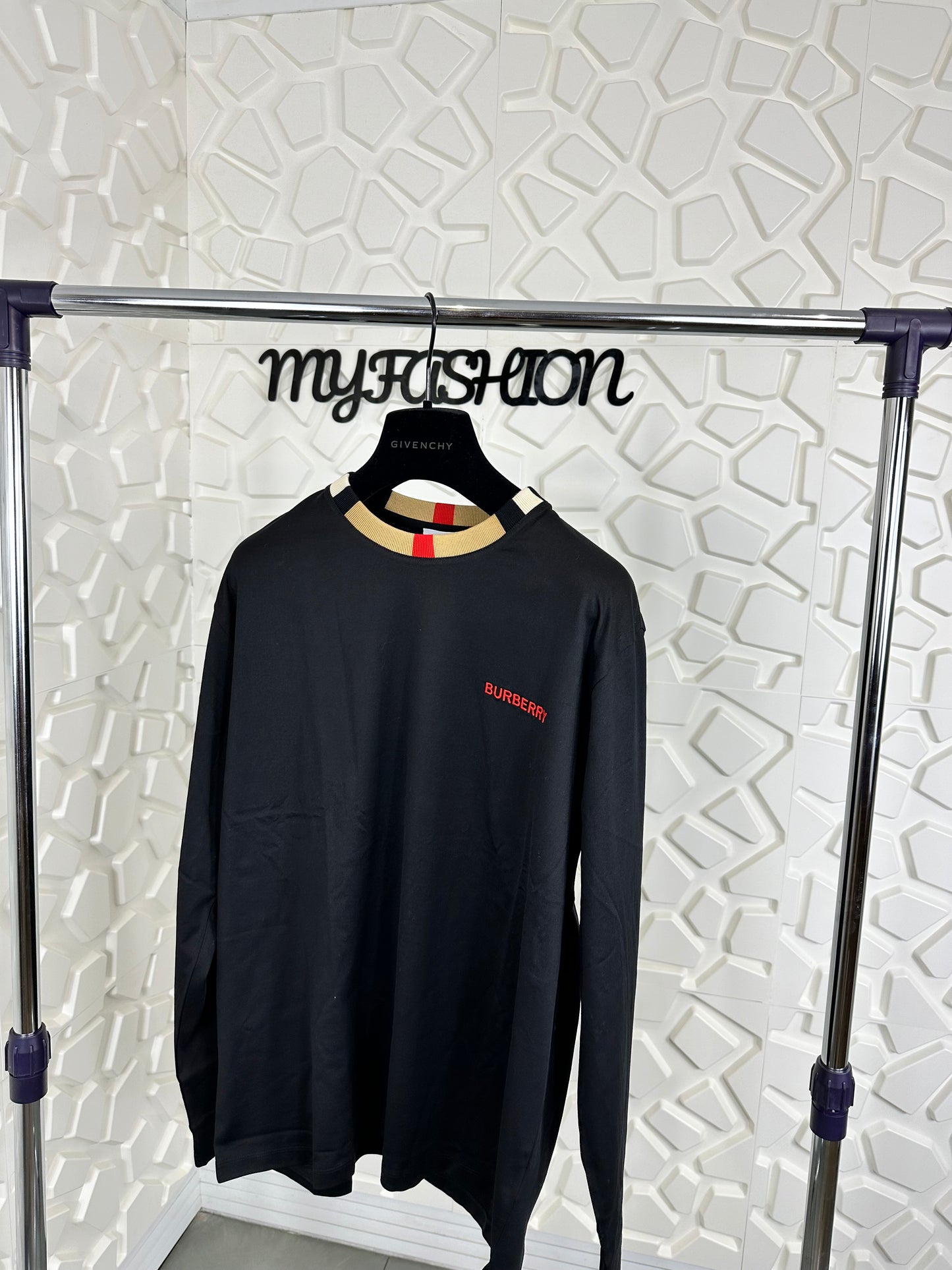 t shirt maniche lunghe burberry