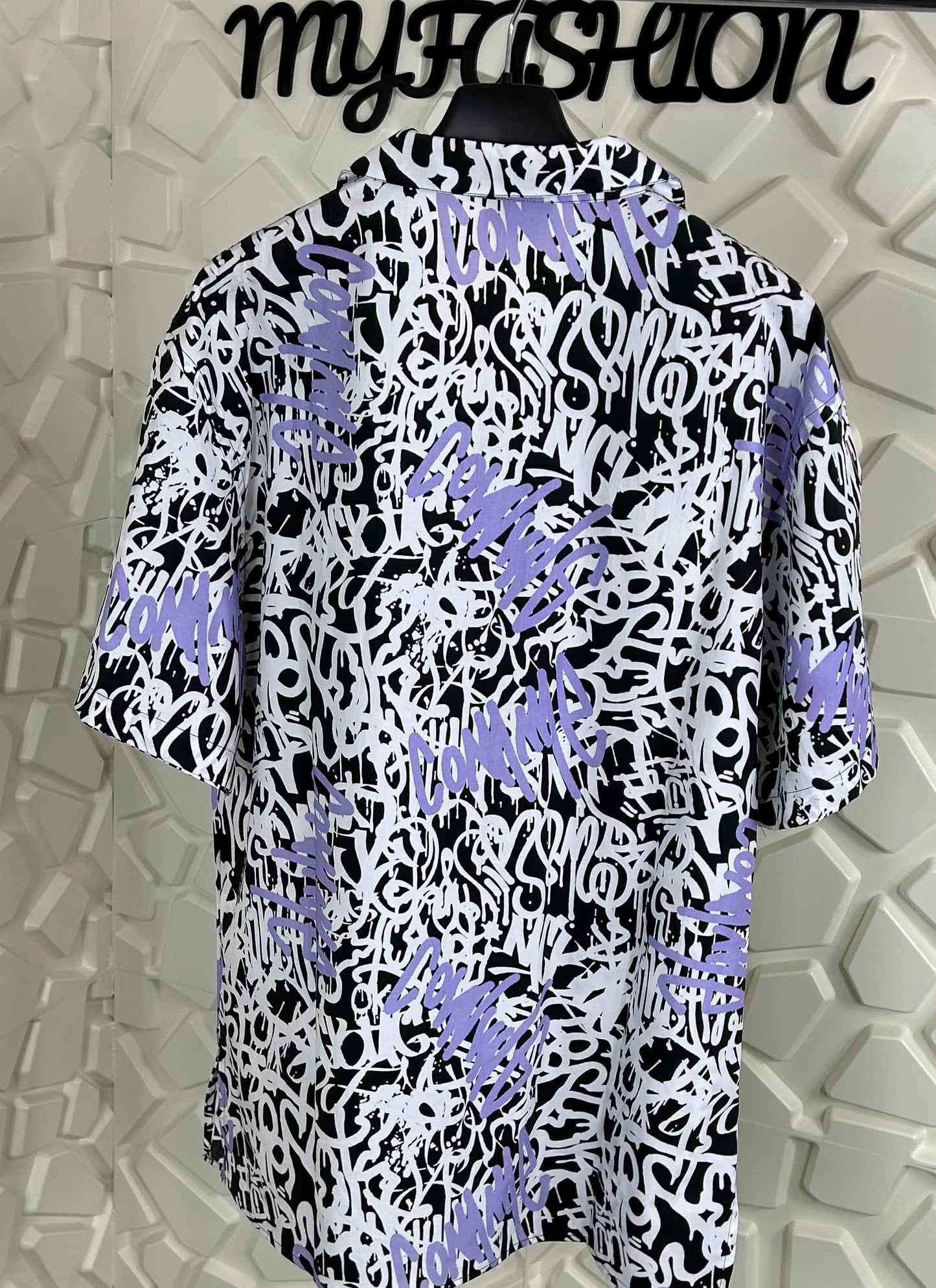 Comme des fuckdown camicia